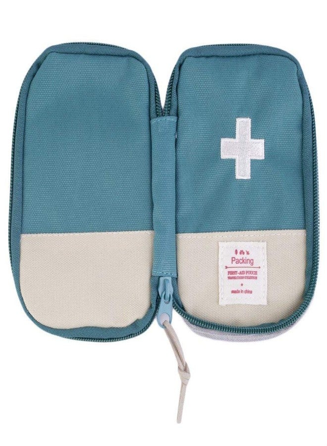 Gnanex حقيبة تخزين الأدوية من غنانكس، حقيبة صغيرة للإسعافات الأولية، حقيبة سفر (متعددة الألوان) - Image 3